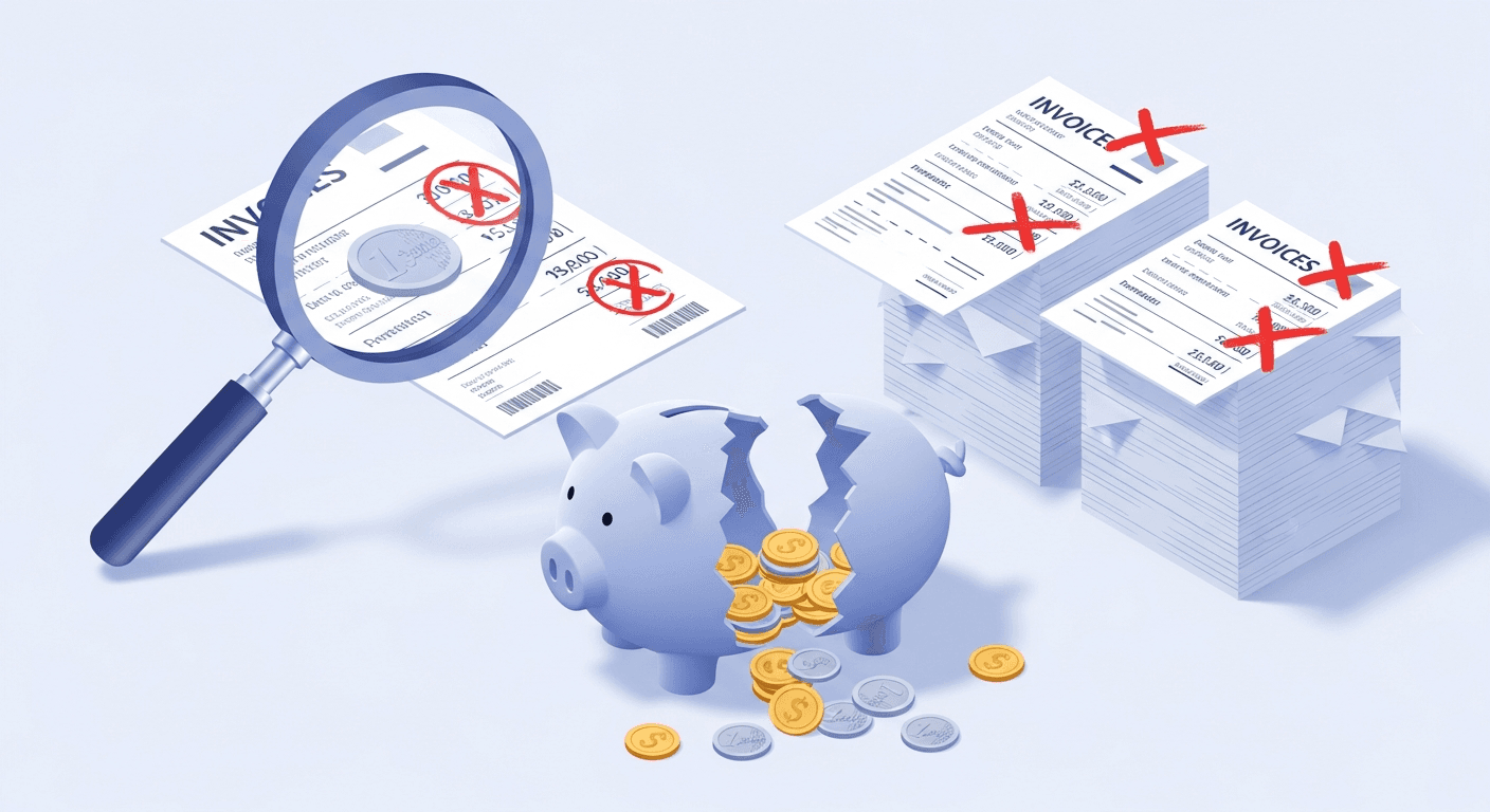 Infografik: 8% Fehlerquote und 2-5% EBIT-Verlust durch Preisfehler bei manueller Angebotserstellung