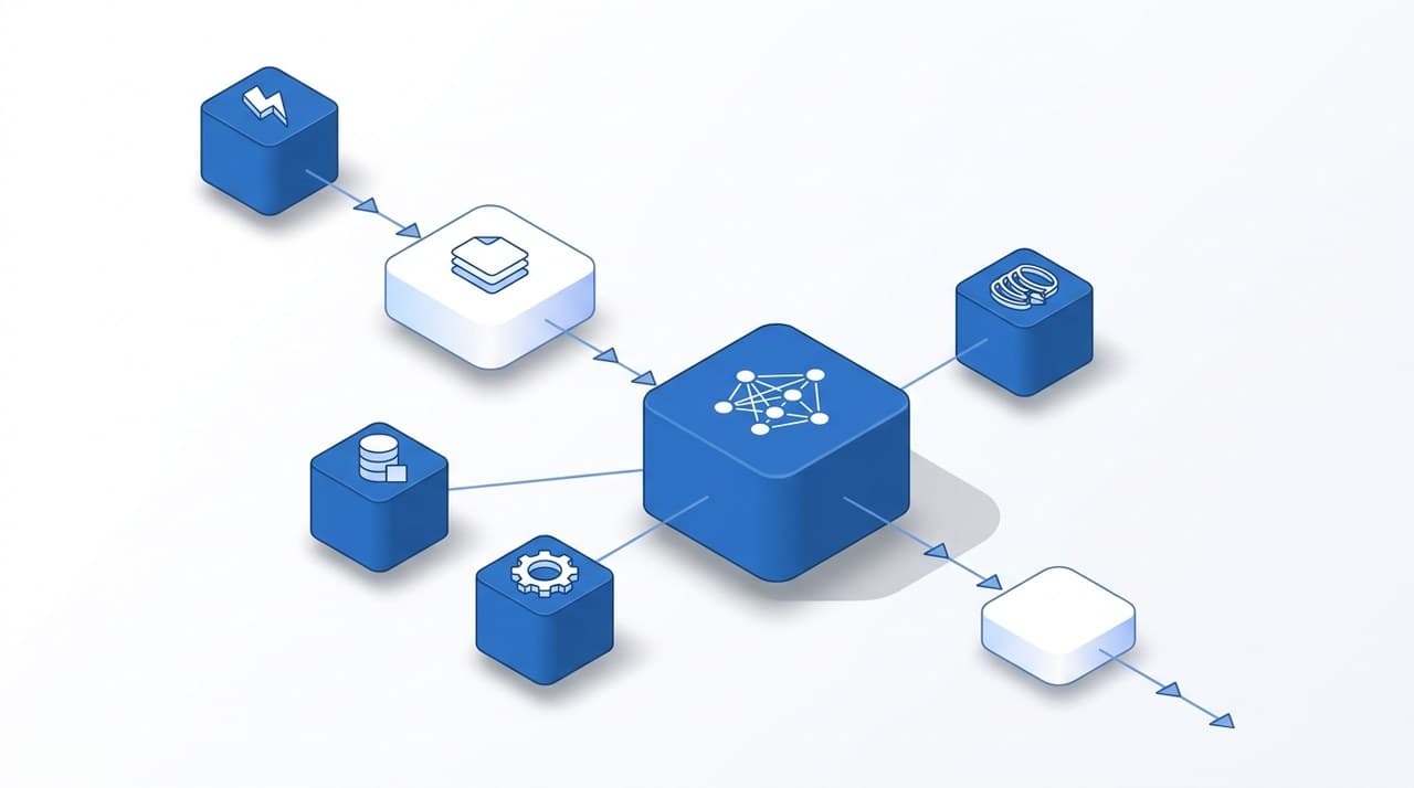 Architektur eines n8n KI-Agent-Workflows