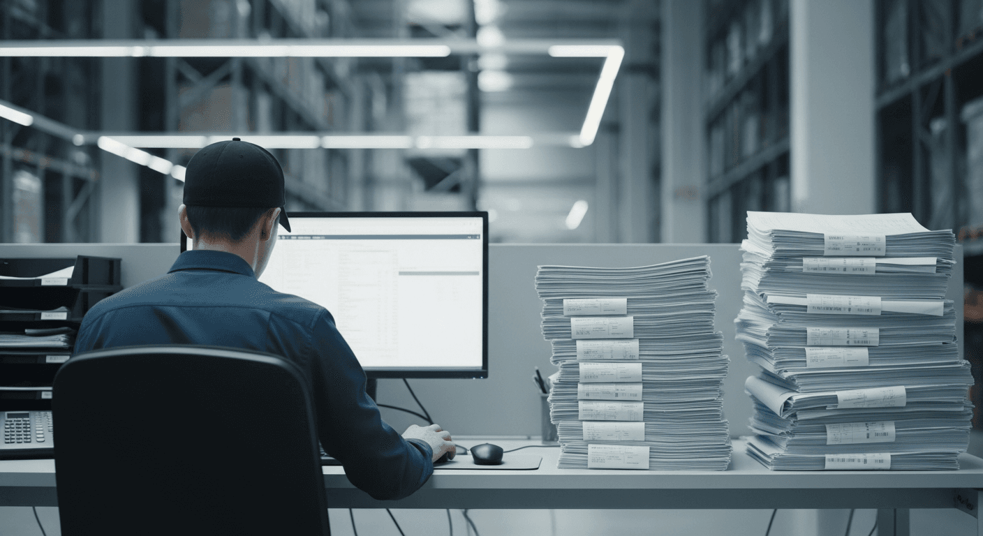 Manueller Bestellerfassungsprozess im Großhandel: 6 Schritte von E-Mail öffnen bis Auftrag bestätigen