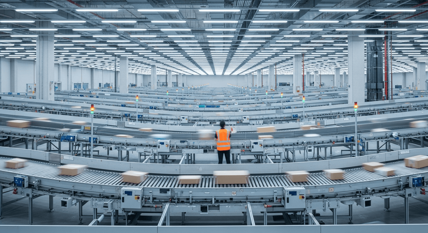 DHL Express-Drehkreuz Leipzig: größtes Express-Hub weltweit